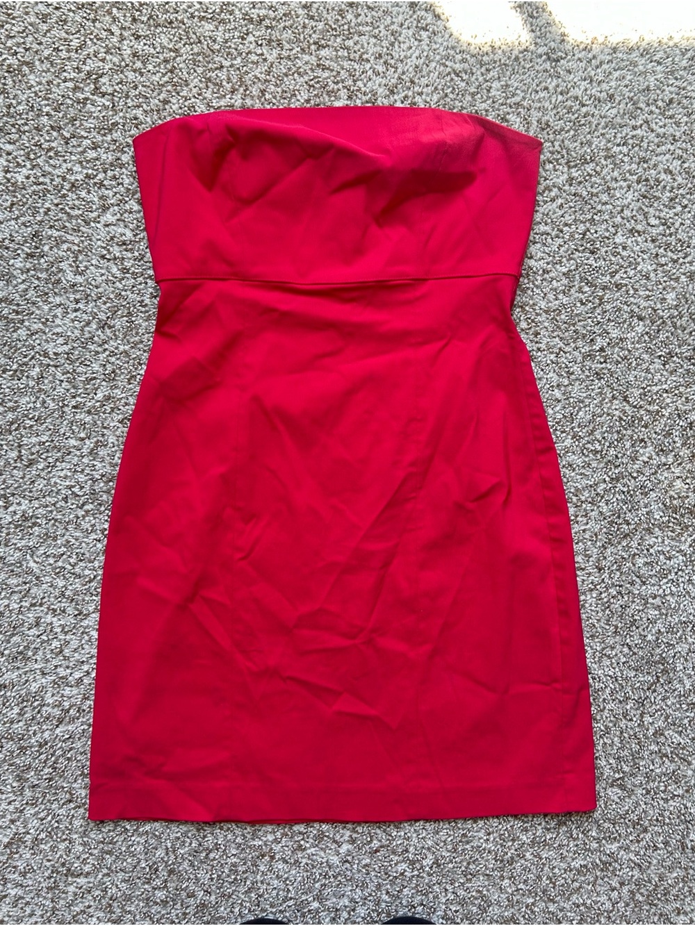 Strapless Mini Dress